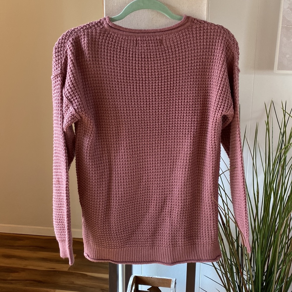 Pink Rose Sweater - Picture 2 of 2